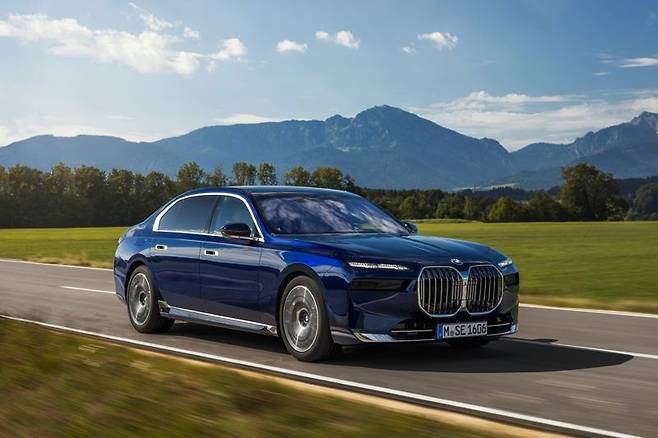 BMW 7시리즈 외관 디자인. BMW코리아 제공