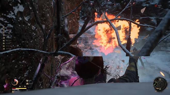 ▲ PS5에서는 이런 테어링 현상이 빈번히 발생한다