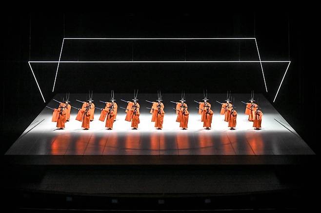 서울시무용단_일무_공연사진, 사진제공=세종문화회관