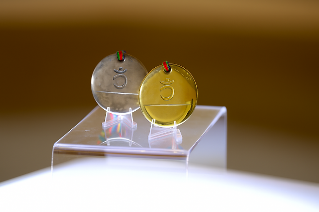 김임연 선수가 기증한 메달. 국민체육진흥공단 제공