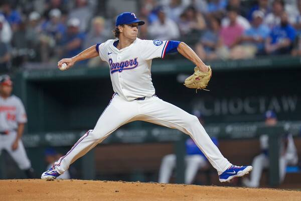 ▲ 텍사스 레인저스 투수 제이콥 디그롬. ⓒ연합뉴스/AP/REUTERS