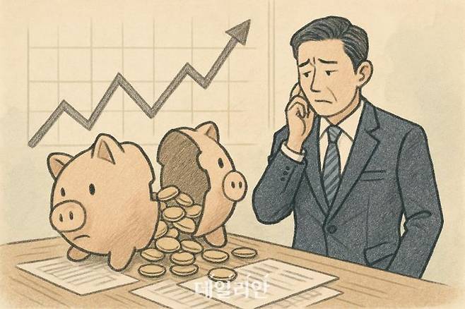 정부가 예금자보호한도를 상향하는 동시에 예금보험료율 인상을 검토하면서 저축은행 업계의 우려가 커지고 있다. ⓒ데일리안AI이미지 삽화