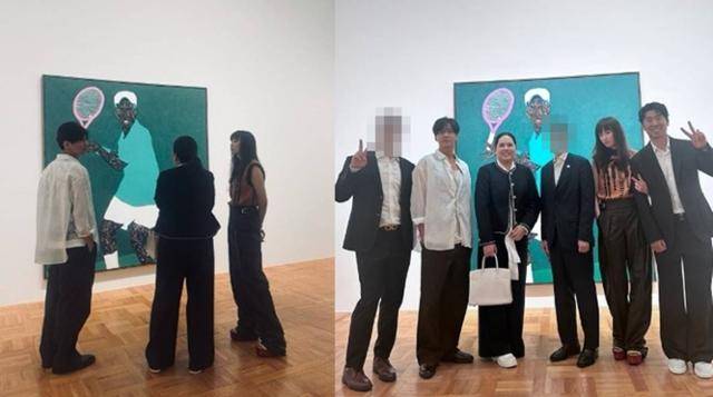 배우 원빈 이나영 부부의 근황이 포착됐다. 이는 두 사람의 웨딩화보 공개 이후 10년 만 '투샷'이다. 박인비 SNS