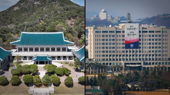 청와대와 서울 용산 대통령실