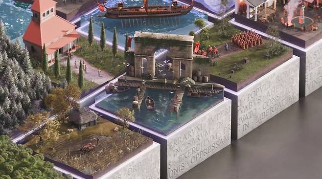 25일 학계에 따르면 구글 딥마인드와 영국·그리스 대학교가 함께한 국제 공동연구진은 최근 고대 라틴어 비문 복원 등에 활용되는 전문 AI 모델 '아이네이아스(Aeneas)'를 공개했다. (사진=구글 딥마인드) *재판매 및 DB 금지