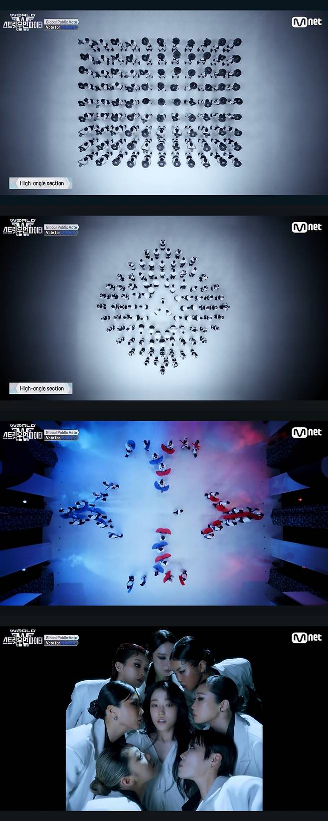 범접의 메가 크루 미션 '몽경' 무대에는 배우 노윤서가 함께했다. '스월파' 캡처