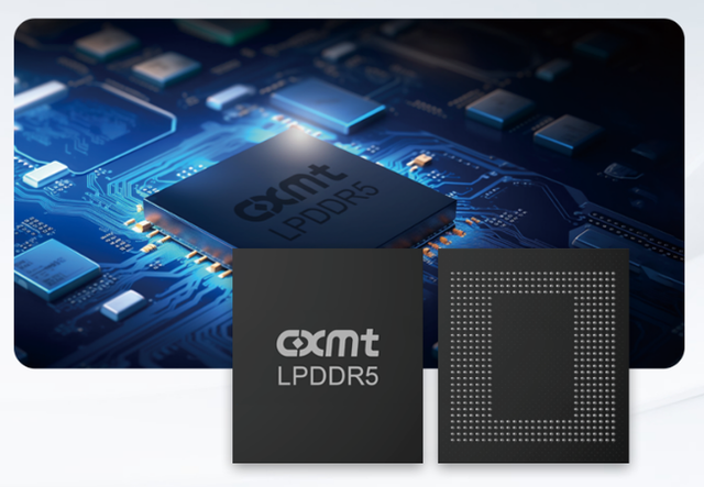 SK하이닉스와 삼성전자가 양분하고 있는 글로벌 D램 시장에서 중국 CXMT가 빠르게 점유율을 키우며 이들을 위협할 것이라는 관측이 나왔다. 사진은 CXMT의 DDR5 제품 이미지. CXMT 홈페이지 캡쳐.