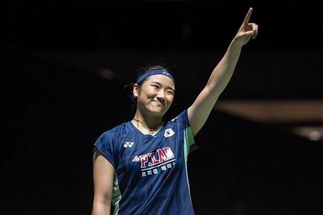 슈퍼 1000 슬램에 도전한 안세영이 26일 중국오픈 준결승 경기 도중 부상 염려로 기권했다. AFP 연합뉴스