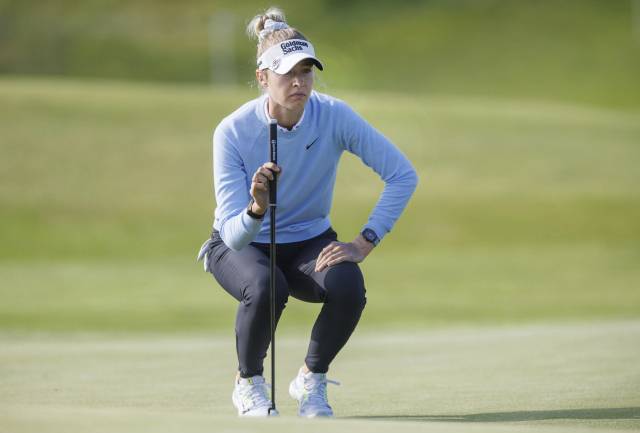 단독 5위를 달리고 있는 코르다. 사진 제공=AP연합뉴스