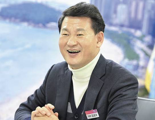 김성수 부산 해운대구청장. 사진 부산 해운대구청