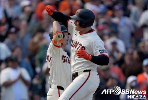 맷 채프먼은 이날 멀티 홈런으로 분전했으나 팀을 구하지는 못했다. 사진(美 샌프란시스코)=ⓒAFPBBNews = News1