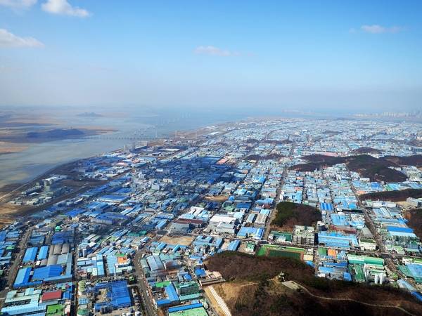 반월국가산업단지 전경. 안산시 제공