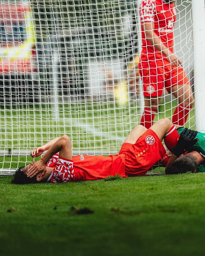 마인츠가 베테랑 이재성이 안면 부상을 입었다고 발표했다. 사진출처|마읹드05 페이스뷔