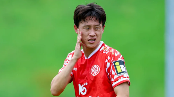 마인츠 이재성. 키커 캡처