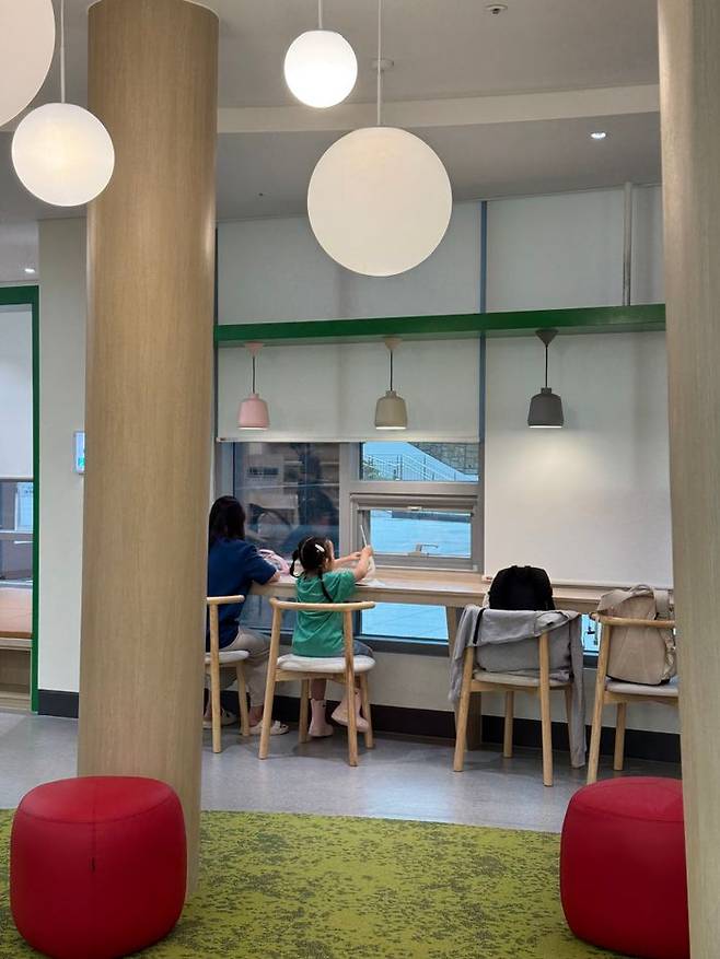 성남시 수내도서관 어린이열람실. ⓒ성남시 제공