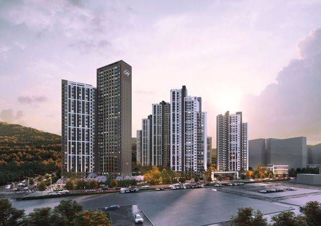 '힐스테이트 회롱역파크뷰' 단지.ⓒ 현대건설