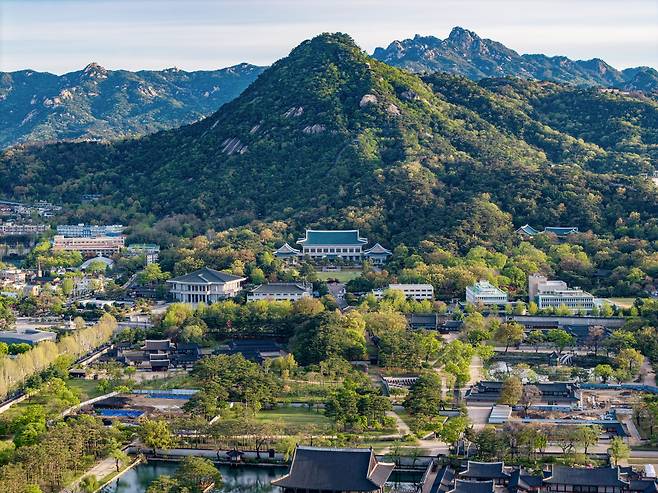 청와대 전경. 김정훈 기자.