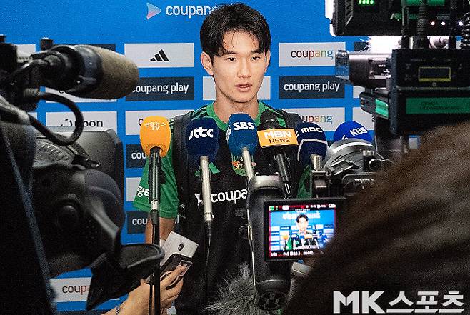 팀 K리그의 뉴캐슬 유나이티드전 승리를 이끈 김진규. 사진=김영훈 기자