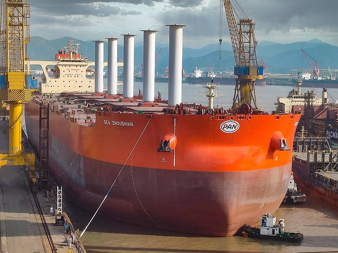 팬오션 선박. /VALE 제공