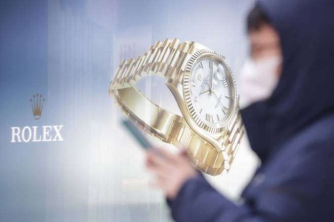 서울의 한 백화점 명품관 앞. /사진=연합뉴스