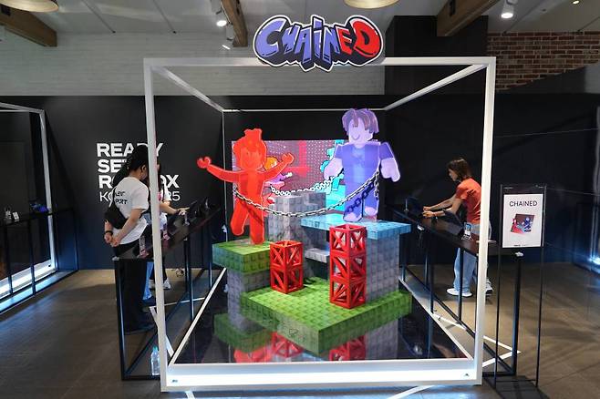 행사장 체험관 전경