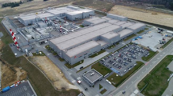 SK아이이테크놀로지(SKIET) 폴란드 분리막 공장 전경.(사진=SKIET)