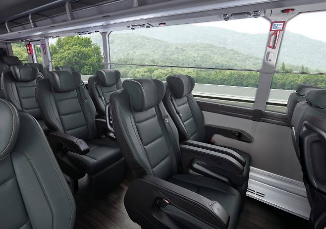 유니버스 수소전기버스 상품성 개선 모델.