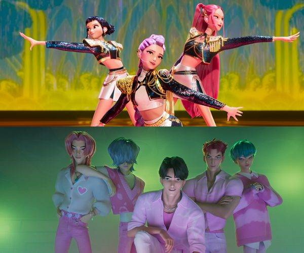 '케이팝 데몬 헌터스' 헌트릭스, 사자보이즈 / 사진=넷플릭스