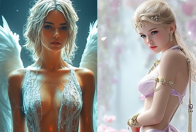 일론 머스크 테슬라 최고경영자(CEO)가 공개한 그록이매진으로 생성한 영상 속 이미지. 머스크 엑스 캡처.