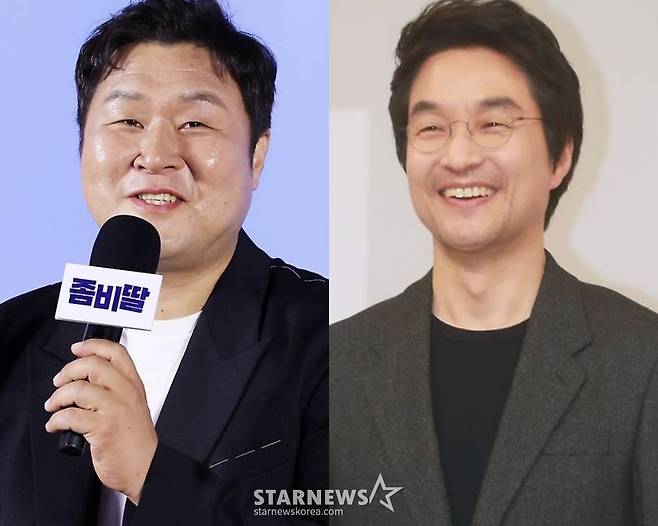 배우 윤경호(왼쪽), 한석규 /사진=스타뉴스