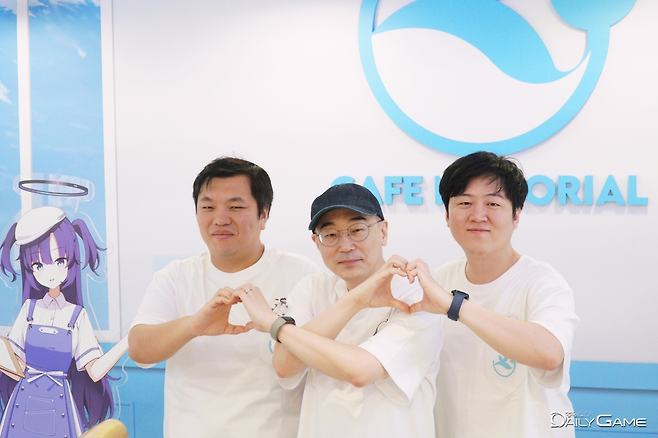 왼쪽부터 차민서 '프로젝트RX' PD, 김용하 총괄 PD, 안경섭 디렉터.