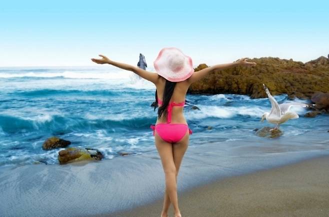 비키니 수영복(위 기사와 관련 없음). 픽사베이