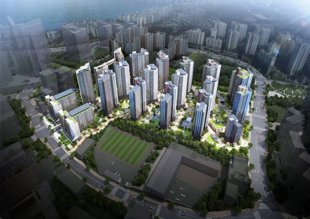 흑석9구역 조감도. 자료 제공=서울시