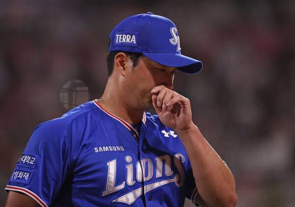 마운드에서 내려오는 오승환. ⓒ삼성 라이온즈