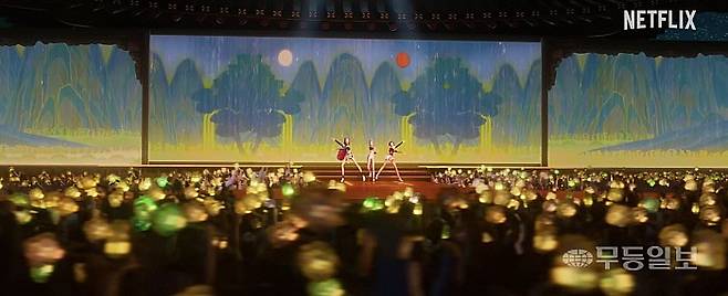 영화 '케이팝 데몬 헌터스' 스틸컷. 넷플릭스 코리아 유튜브 갈무리