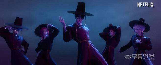 영화 '케이팝 데몬 헌터스' 스틸컷. 넷플릭스 코리아 유튜브 갈무리