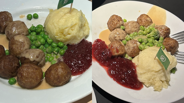 이케아 푸드코트에서 판매 중인 미트볼. 임혜린 기자