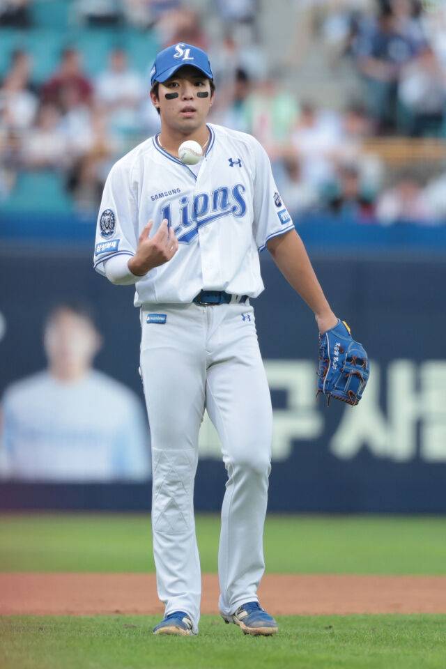 삼성 라이온즈 김영웅./삼성 라이온즈