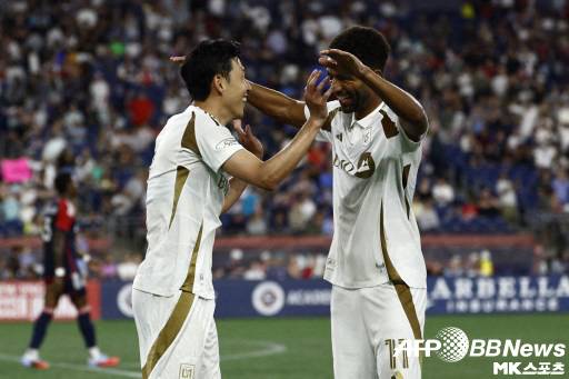 손흥민의 활약속에 LAFC는 2-0으로 이겼다. 사진(美 폭스보로)=ⓒAFPBBNews = News1