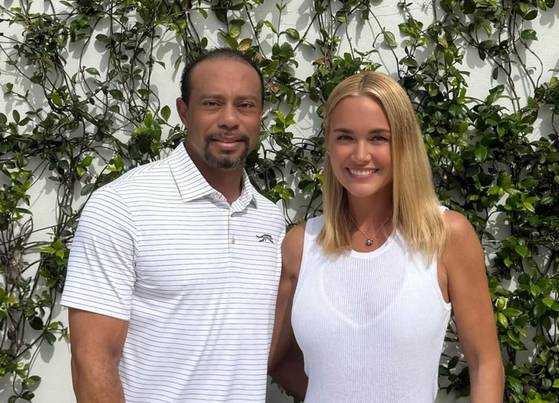 타이거 우즈(왼쪽)와 바네사 트럼프. /사진=타이거 우즈 개인사회관계망서비스(SNS) 갈무리