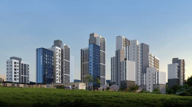 서울 관악구 미성동 건영아파트 재건축정비사업 투시도. 사진 제공=호반건설