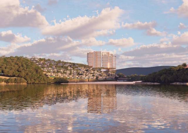 새 호텔·리조트는 관광호텔 109실·콘도타워 31실·휴양콘도빌라 75실 등 총 215실과 다양한 부대시설을 갖출 예정이다. 사천시 제공