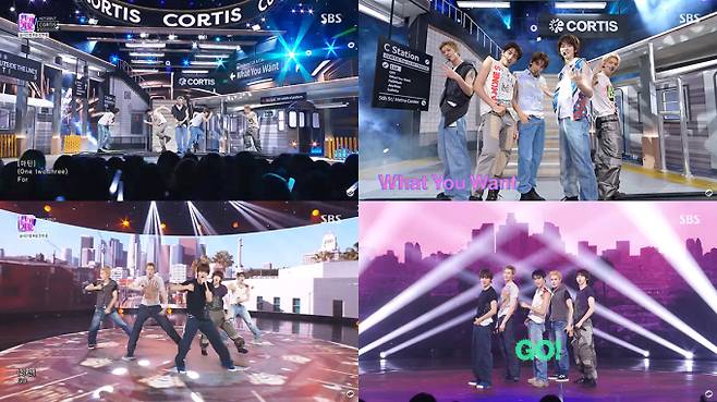 음악 ‘인기가요’ 코르티스 (출처: SBS)