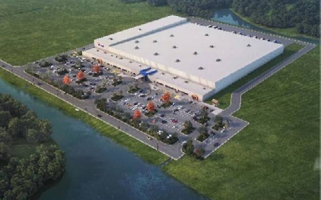 피에이치에이의 미국 조지아 공장 조감도./피에이치에이 홈페이지 캡처