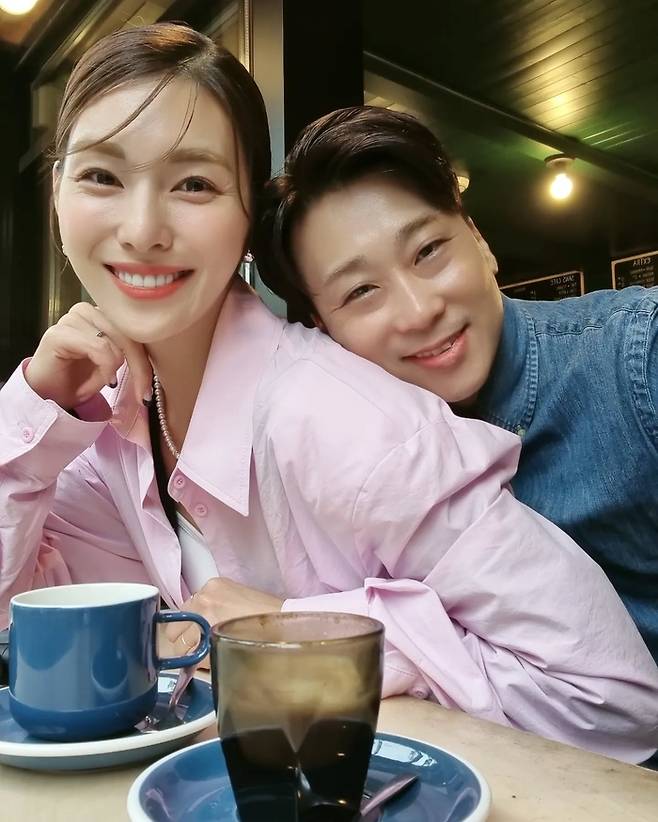 김정화, 유은성. 사진|김정화 SNS