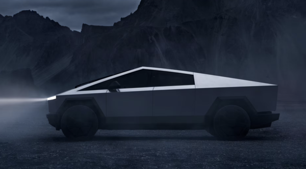 테슬라 전기 픽업트럭 '사이버트럭(Cybertruck)'.