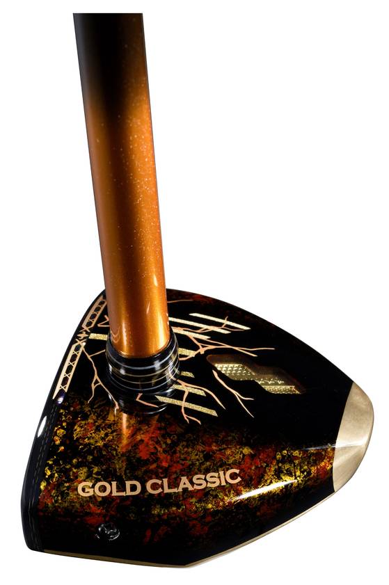 파크골프 한정판 클럽 골드 클래식. 사진 혼마골프
