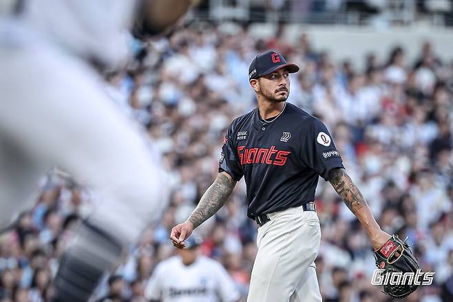 롯데 빈스 벨라스케즈. 롯데 자이언츠 제공