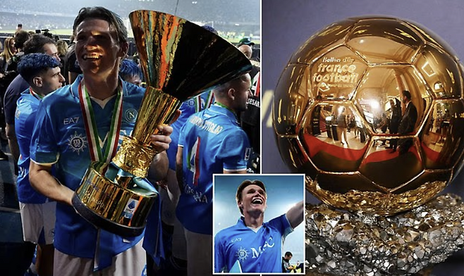 발롱도르 후보까지 올라간 맥토미니. 데일리메일