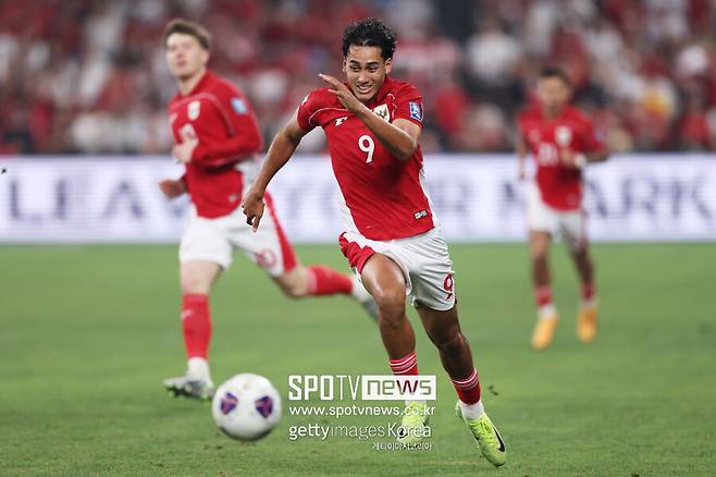 ▲ 네덜란드 태생의 인도네시아 귀화 공격수 라파엘 스트라이크